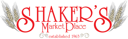 A theme logo of Shaker's MarketPlace